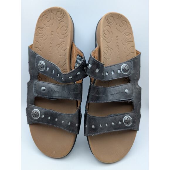 Rockport women’s sandals, brown metallic copper, size 9 M - Picture 1 of 4